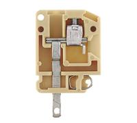 Barrette de raccordement mono et multipolaire Weidmüller MF 1/12 4X6.3/2.8 0480220000 jaune moyen 50 pc(s)