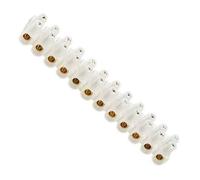Barrette de raccordement Nylbloc - 16 mm² - blanc