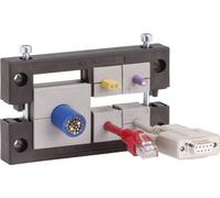 Barrette dentrée de câble Icotek KEL 16/4 42164 Polyamide noir 1 pc(s)