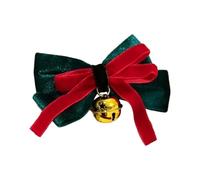 Barrette en Forme de Noeud - Avec Clochette Festive Et Pince Créative,Barrettes À Cheveux Nœud De Noël,Pour Maison Extérieur Plage Travail Dîner Voyage Fête École Trajet Filles