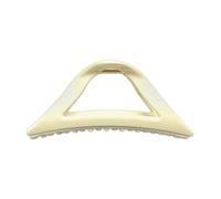 Barrette En Silicome Grand Triangle Léger Et Confortable Pour Cheveux Style Décontracté Ou Élégant