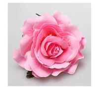 Barrette Fleur Cheveux Lot de 3 épingles à cheveux en forme de rose artificielle for mariage, fête, femme(Pink)