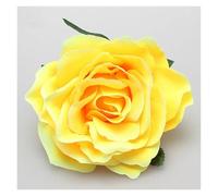 Barrette Fleur Cheveux Lot de 3 épingles à cheveux en forme de rose artificielle for mariage, fête, femme(Yellow)