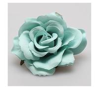 Barrette Fleur Cheveux Lot de 3 épingles à cheveux en forme de rose artificielle for mariage, fête, femme(Mint Green)