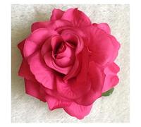 Barrette Fleur Cheveux Lot de 3 épingles à cheveux en forme de rose artificielle for mariage, fête, femme(Rose)