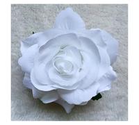 Barrette Fleur Cheveux Lot de 3 épingles à cheveux en forme de rose artificielle for mariage, fête, femme(White)