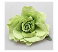 Barrette Fleur Cheveux Lot de 3 épingles à cheveux en forme de rose artificielle for mariage, fête, femme(Green)