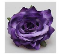 Barrette Fleur Cheveux Lot de 3 épingles à cheveux en forme de rose artificielle for mariage, fête, femme(Purple)