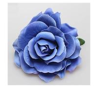 Barrette Fleur Cheveux Lot de 3 épingles à cheveux en forme de rose artificielle for mariage, fête, femme(Blue)