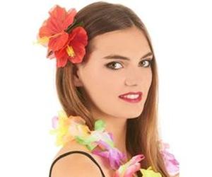 Barrette fleur hibiscus Taille Unique G