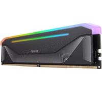 Barrette mémoire 16Go DIMM DDR5 Apacer Nox RGB 5600Mhz (Noir)