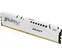 Barrette mémoire 32Go DIMM DDR5 Kingston Fury Beast 5600MHz (Blanc)