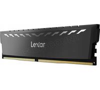 Lexar THOR - DDR4 - module - 8 Go - DIMM 288 broches - 3600 MHz / PC4-28800 - CL18 - 1.35 V - mémoire sans tampon - gris foncé GRIS G