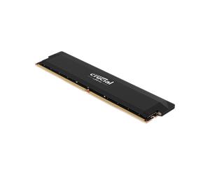 Barrette mémoire Crucial CRUCIAL PRO OC 16G DDR5 6400 UDIMM 240 broches Low-profile Noir