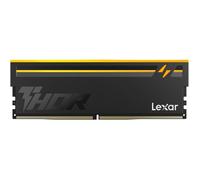Barrette Mémoire - LEXAR THOR 2.0 - DDR5 6000 - CL36 1.3 V - 32 Go (2x 16 Go) - Dissipateur thermique + RGB - Noir