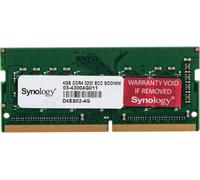 Synology - DDR4 - module - 4 Go - SO DIMM 260 broches - 1333 MHz - mémoire sans tampon - ECC - pour Disk Station DS2422+ G