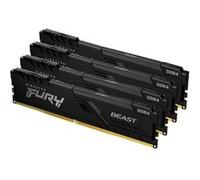 Kingston Technology FURY Beast 128Go 3200MT/s DDR4 CL16 DIMM (Kit de 4) Black