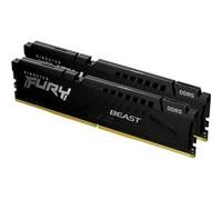 Barrette mémoire RAM Kingston FURY Beast 32 Go (Kit de 2 x 16 Go) DDR5 6000 MHz CL36 G