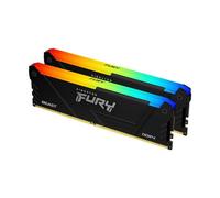 Kingston Technology FURY Beast 32GB 3600MT/s DDR4 CL18 DIMM (Kits de 2) RGB