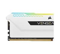 DDR4 Corsair Vengeance RGB PRO SL Kit 32Go 2x16Go 3200Mhz CL16 Blanc
