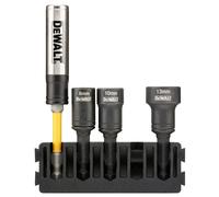 Barrette porte-embout torsion + douilles interchangeables Ø 8/10/13 mm - DT70827-QZ - DEWALT