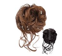 Barrette Pour Désordonné | Extensions De Cheveux Ondulés Bouclés Postiches Pour Queue De Cheval Et,Accessoire Volume Queue De Cheval Fille Femme Fiancée
