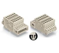 Barrette universelle série 2140 WAGO 734-367/008-000 Nbr total de pôles 7 Pas: 3.50 mm 50 pc(s)