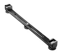 Barrette walimex à 2 fixations pour lampe fluorescente vidéo