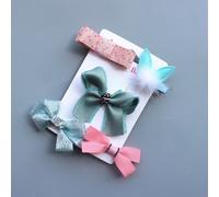 Barrettes À Cheveux À Noeud Papillon Pour Bébé Fille, 5 Pièces/Ensemble, Accessoires Pour Cheveux, Épingle À Cheveux Pour Enfants, Couvre-Chef Pour Enfants, Décorations De Cheveux Pour Filles