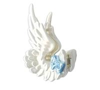 Barrettes à cheveux avec griffes imprimées 3D en forme d'ange pour | Pinces à cheveux pour tous les jours, bureau, voyage, fête, mariage, loisirs, vacances