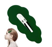 Barrettes à Cheveux | Barrettes Métalliques à Vagues - Accessoires de Coiffure Tendance pour Quotidienne École Sortie Plage Fête