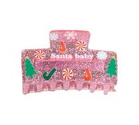 Barrettes à cheveux de Père Noël uniques en épingle à cheveux festive Père Noël Pince à cheveux élégante Accessoire pour cheveux