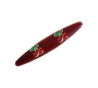 Barrettes à cheveux en forme de cerises mignonnes en cristal élégant des années 2000 - Accessoire de coiffure pour fille