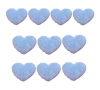 Barrettes à cheveux en forme de cœur en peluche - Jolies barrettes à cheveux faites à la main - Accessoires de coiffure