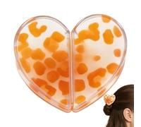 Barrettes à cheveux en forme de cœur | Pince à cheveux tendance en forme de cœur - Pour femmes, amies, adolescentes, mères, femmes, collègues, ainsi que pour les anniversaires, les rendez-vous et les