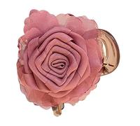 Barrettes à cheveux en forme de fleurs - Barrette à cheveux tendance avec forte force de maintien et style - Pinces à cheveux pour femme, pour mariage, printemps, été, fête, vacances et vacances
