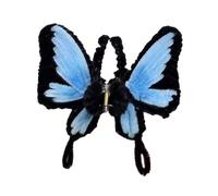 Barrettes à cheveux papillon antidérapantes pour femme - Accessoire de coiffure avec poignée solide - Outil idéal pour les filles, le quotidien, le sport, le travail, Noël, une fête, une séance photo