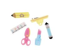 Barrettes à cheveux sur le thème de l'école - Pince à cheveux amusante pour professeur - Motif dessin animé - Convient pour divers cheveux