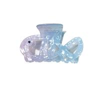 Barrettes à cheveux sur le thème des créatures marines pour femmes, respectueux de l'environnement, en acétate, rassemblement de plage, pince à cheveux en acétate