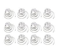 Barrettes à épingle pour cheveux de Bluelans®,12 pièces en forme de spirale adaptés pour les mariages.