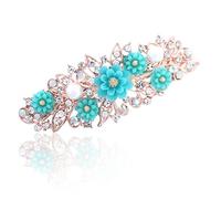 Barrettes à fleurs en résine pour cheveux - Barrette mignonne en épingle à cheveux (36E)