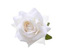 Barrettes à fleurs, pince cheveux en forme de rose, broche, for femmes, for mariée(Beige)