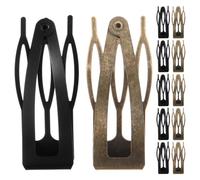 Barrettes à Pression en Fer, Lot de 12, pour Filles et Femmes | Maintien des Mèches Rebelles, Design Délicat et Élégant, Accessoires Créatifs pour Coiffure Quotidienne
