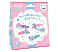 Barrettes à strasser licornes
