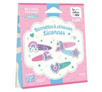 Barrettes à strasser licornes - Clémentine Guivarc'h - Fleurus - Jeux livres objets