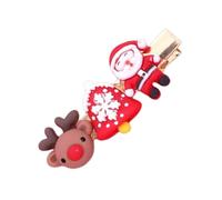 Barrettes de Noël pour filles Épingles Cheveux Festives Pour Les Fêtes | Clips Ravissantes épingles festives cadeaux chaussettes Noël pour filles et petits fêtes fin d'année accessoires cheveux