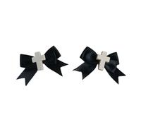 Barrettes Décontractées Pince à Cheveux Croix Doux Coloré Plat Clip Épingle À Cheveux Coloré Bowknot 2000s Pince à Cheveux Pour Bouquets
