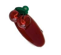 Barrettes en épingle à cheveux en forme de cerises douces avec cristal élégant des années 2000