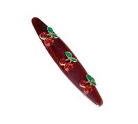 Barrettes en épingle à cheveux en forme de cerises douces avec cristal élégant des années 2000