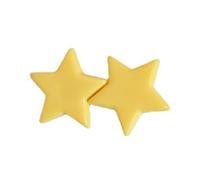 Barrettes en forme d'étoile pour filles - Épingle à cheveux étoile jaune